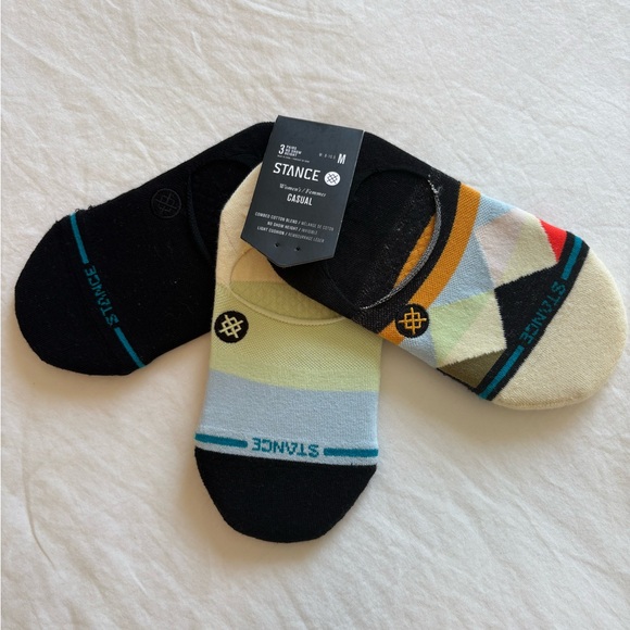 Stance Accessories - Stance Women’s Black and Multicolor Casual Socks